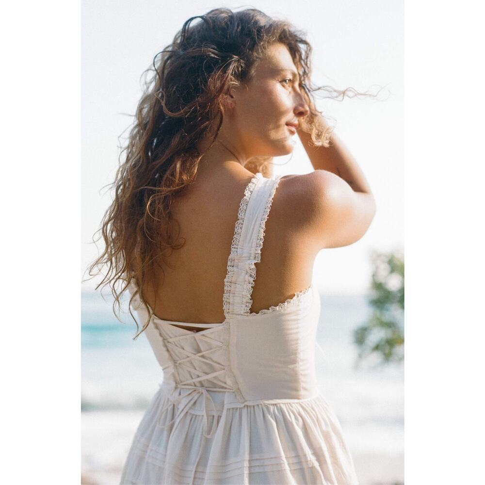 Christy Dawn Adele dress in the Pearl Embroider Small - Picture 4 of 8